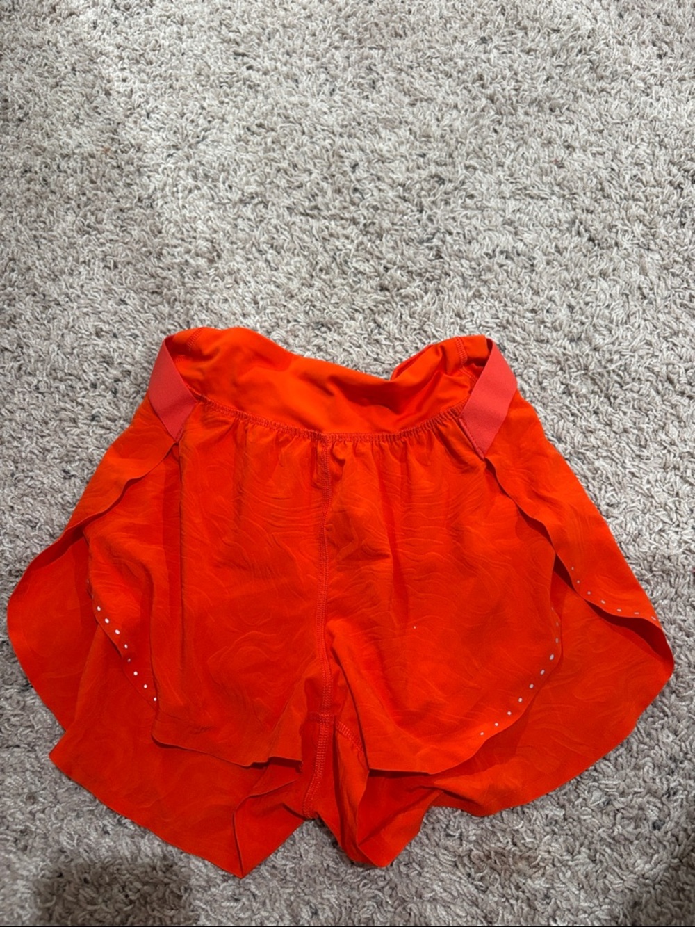 lululemon athletica Women's Athletic Shorts - Bright Orange